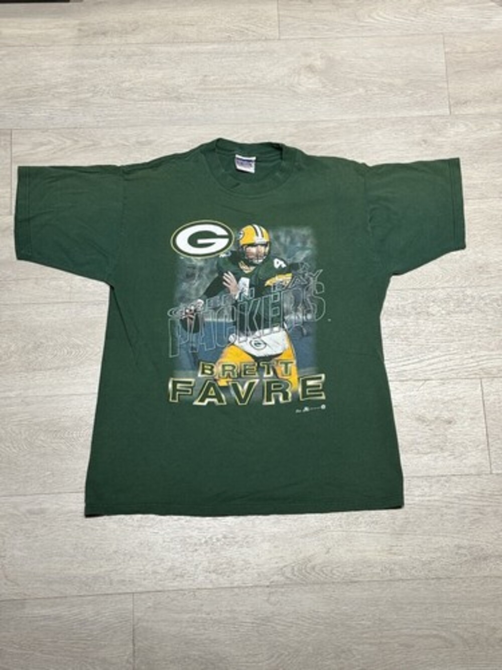 Vintage Green Bay Packers Shirt NFL Football Brett Favre 1997 Mens Size XL